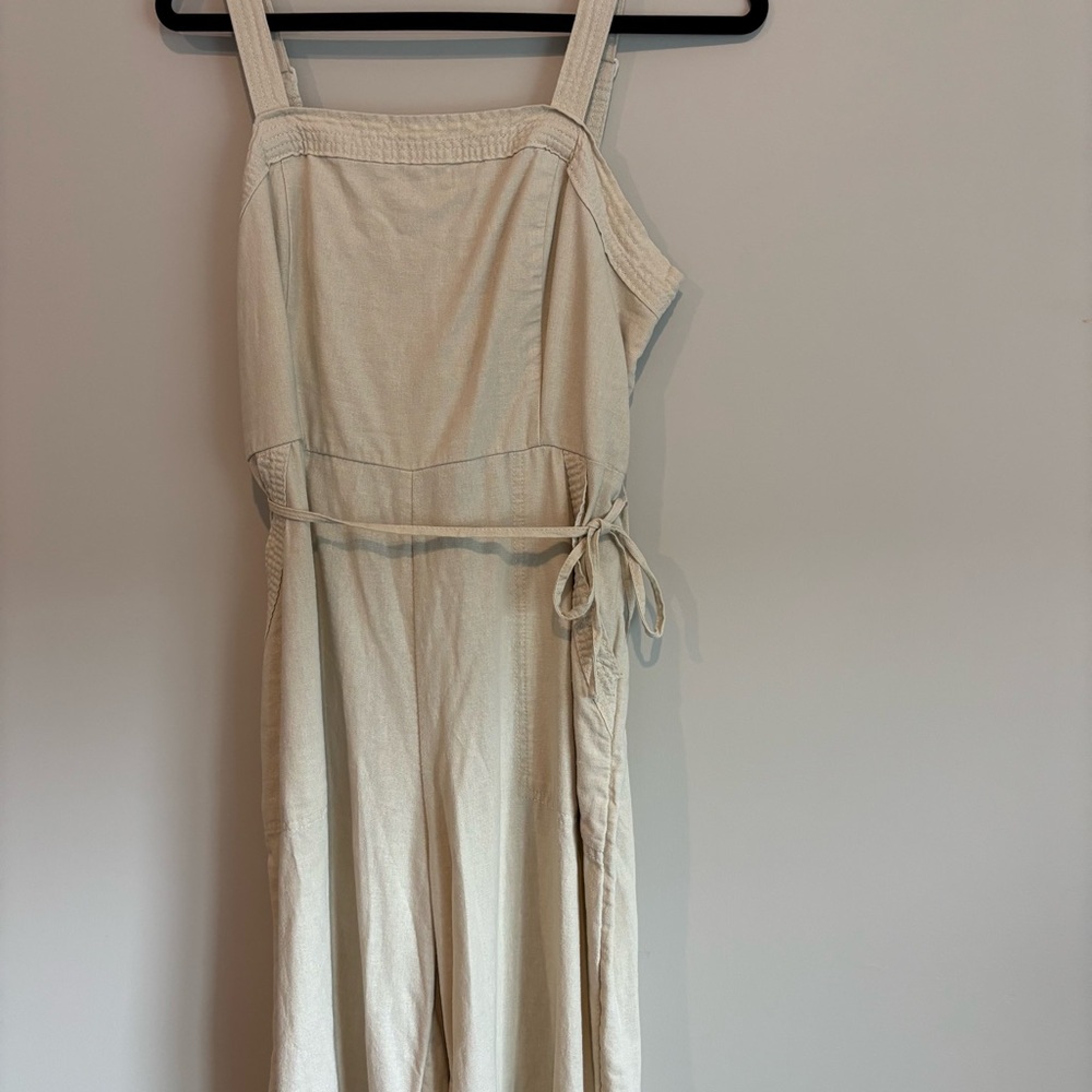 Old Navy Cream Jumpsuit